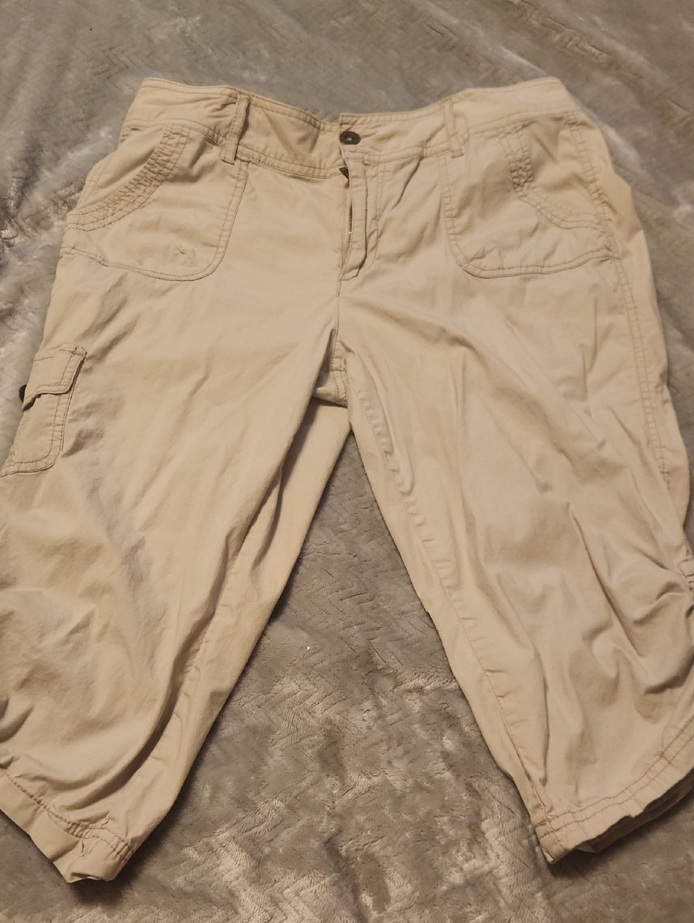 dressbarn Beige Capris